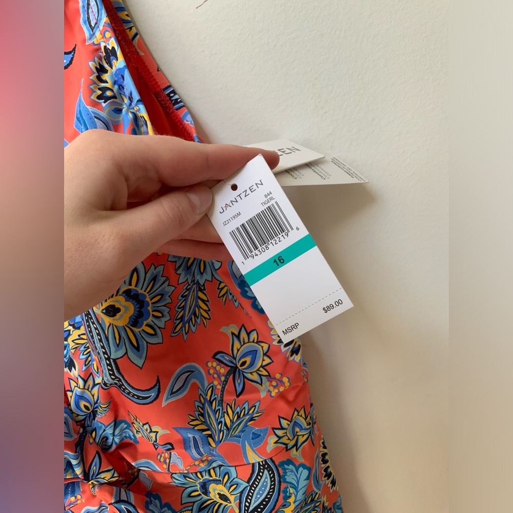 Jantzen Tigerlily One-Piece NWT - Picture 9 of 14